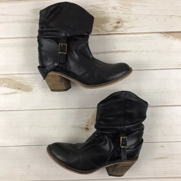 steve madden bark western bootie